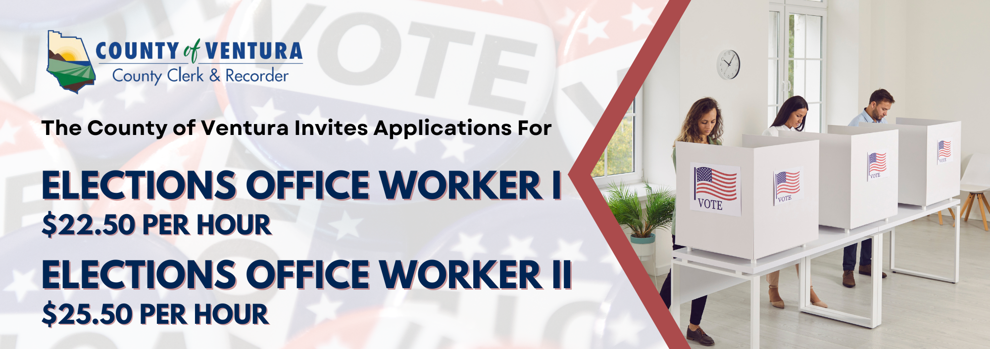 Be part of democracy in action!